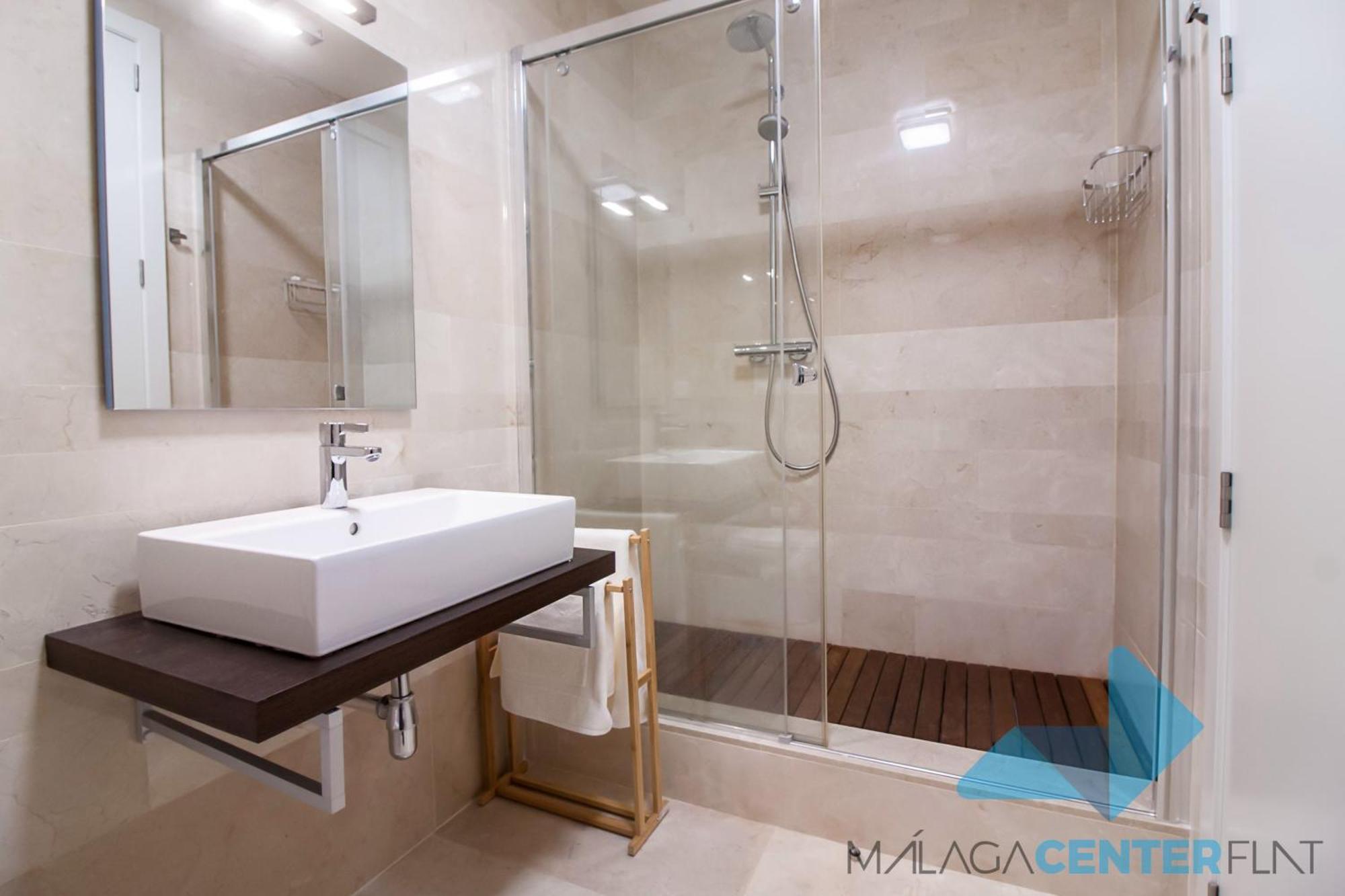 Malaga Center Flat Luxury Lejlighed Værelse billede